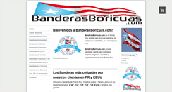 Desktop Screenshot of banderasboricuas.com