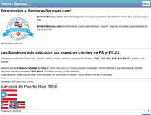 Tablet Screenshot of banderasboricuas.com